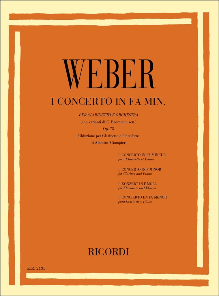 Concerto n. 1 in Fa min. Op. 73